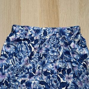Blue Floral Maxi skirt | country sophisticates by Pendleton Portland, Oregon